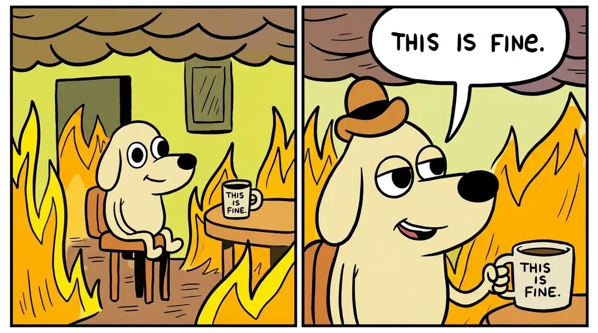 Freelancer working late night on Upwork proposals